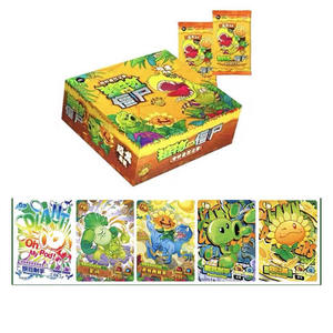Jouets pour enfants, cartes <span class=keywords><strong>de</strong></span> jeu d'anime à collectionner, boîte <span class=keywords><strong>de</strong></span> cartes <span class=keywords><strong>de</strong></span> défense <span class=keywords><strong>de</strong></span> jardin <span class=keywords><strong>de</strong></span> dessins animés, stock disponible, voyage dans la nature merveilleuse, TCG, expédition rapide - Product Image 1