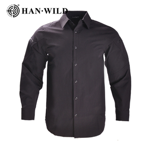 Camicia Casual da Uomo HAN WILD Tinta Unita, Impermeabile e Traspirante, Manica Lunga per Attività all'Aperto - Product Image 1