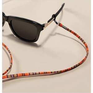 Chaîne de lunettes en tissu imprimé, style ethnique, colorée, en corde de nylon réglable, pour la vente en gros, accessoires pour lunettes - Product Image 4