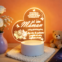 Nouvelle lampe de nuit LED 3D créative personnalisable en acrylique, design club de football, avec contrôle tactile/sensoriel, multicolore et à intensité variable