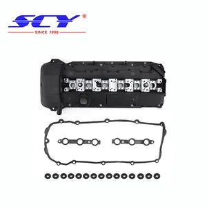 Engine Valve Cover With Gasket Suitable For BMW M54 323CI 323I 328CI Aluminum Valve Cover OE 11 12 1 432 928 11121432928