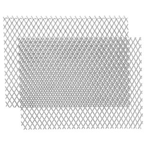 Tôle <span class=keywords><strong>métallique</strong></span> expansée en aluminium, maille diamantée pour <span class=keywords><strong>grille</strong></span> de porte, <span class=keywords><strong>grille</strong></span> de sécurité pour fenêtre, protection de porte moustiquaire - Product Image 1