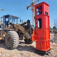 Compacteur à impact rapide monté sur excavatrice, machine de compactage haute efficacité pour la compactation des fondations et des pentes