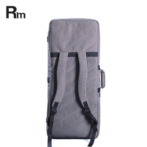 Bolsa de concierto para teclado personalizada de fábrica Bolsas y estuches para instrumentos grises rectangulares 600D 25 MM Bolsa de concierto para teclado de <span class=keywords><strong>61</strong></span> teclas - Product Image 2