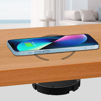 Nouveau produit : Chargeur sans fil invisible longue portée, caché sous la table, chargeur de téléphone sans fil intégré au mobilier