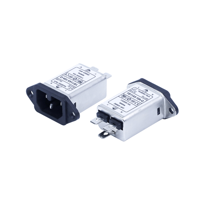 Low Leakage Current A9 220V 10A IEC Inlet EMI Filter 30~100dB Noise for Audio Amplifier CE CQC TUV Certified 50/60Hz