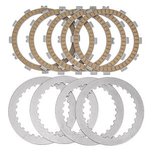 Placa de fricción de embrague de motocicleta y placas de acero para <span class=keywords><strong>Kawasaki</strong></span> ER250 Z250 EX250 <span class=keywords><strong>Ninja</strong></span> <span class=keywords><strong>250</strong></span> ABS <span class=keywords><strong>2013</strong></span> 2014 13088-0558 13089-0021 - Product Image 1