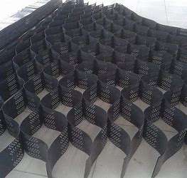 Géocell <span class=keywords><strong>en</strong></span> nid d'abeille HDPE durable pour l'aménagement paysager, fabriqué <span class=keywords><strong>en</strong></span> gros dans le Sichuan, conforme aux normes nationales, pour routes, montagnes et rivières - Product Image 4