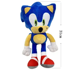 New Cartoon Plush Doll Sonic The Hedgehog High-value Creative Animation  Game Peripheral Toys Children's Birthday
