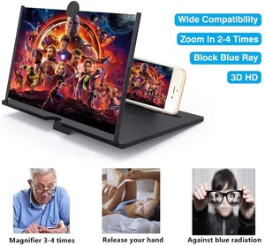 Amplificador de Pantalla Portátil Avanzado Anti-radiación para Teléfonos Inteligentes y Tabletas - Uso en Escritorio, Alta Definición para Películas y Juegos - Product Image 4