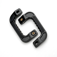 Poignée d'accès en aluminium usinée CNC pour accoudoir de porte de voiture, garniture de remplacement pour habitacle, usinage CNC OEM