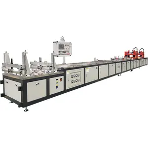 Ligne de production entièrement automatique d'usine équipement hydraulique FRP profil angle Pultrusion extrudeuse Machine