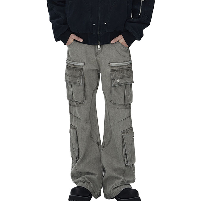 Finch Garment Streetwear Retro Washed Distressed