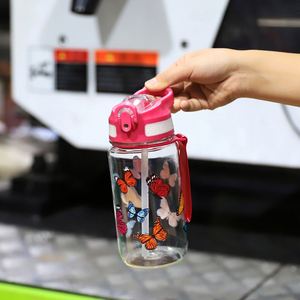 Botella de Agua Infantil de 20oz, Libre de BPA, con Tapa Antiderrames, para Niños, Precio de Fábrica - Product Image 3