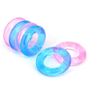 Jouet sexuel masculin adulte très vendu anneau de retard en caoutchouc d'éjaculation de pénis pour hommes anneaux péniens en silicone - Product Image 5