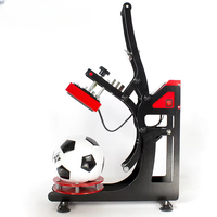 Máquina de impresión de prensa de calor digital con bola, función de apertura automática, transferencia de sublimación de fútbol/voleibol/baloncesto