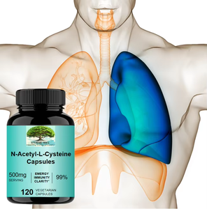 Produits de beauté pour adultes : Capsules de N-Acétyl-L-Cystéine (NAC) avec Quercétine, Chardon-Marie, Molybdène et Sélénium - Product Image 4