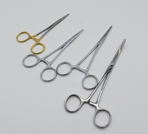 Instrumen Bedah Medis Penjepit Pengunci Pinset Tang Tang Hemostat Nyamuk Melengkung - Product Image 6