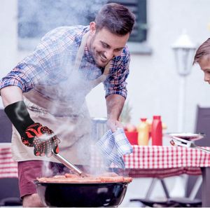 Guanti SEB BBQ resistenti al calore <span class=keywords><strong>per</strong></span> grigliare guanti in Silicone antiscivolo da <span class=keywords><strong>forno</strong></span> <span class=keywords><strong>per</strong></span> cucina <span class=keywords><strong>accessori</strong></span> <span class=keywords><strong>per</strong></span> barbecue - Product Image 5