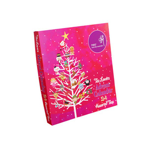 Fábrica feita Natal impressão papelão exibição chocolate advento calendário caixa embalagem caixa Natal caixa presente - Product Image 3