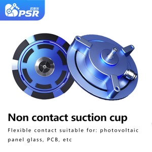 Ventouse à vide Bernoulli sans contact à haut débit en alliage d'aluminium, flexible, pour le retrait non destructif des verres d'écrans de téléphones solaires photovoltaïques - Product Image 3