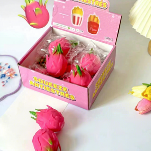 Nouvel Arrivage Jouet Squishy Fruit du Dragon de Simulation, Balle de Décompression Douce à Presser, Jouet Anti-stress Mignon en Forme de Fruit, Vente en Gros - Product Image 2