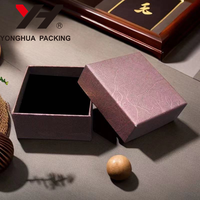 Boîtes de rangement pour bijoux de haute qualité en gros, petites boîtes en carton pour bijoux avec logo personnalisé