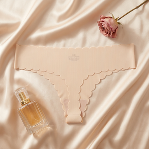 Tanga sin Costuras para Mujer, con Borde Ondulado, Invisible, Deportiva, para Yoga, Transpirable - Product Image 2