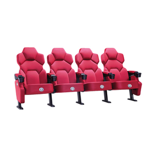 Chaise de salle de cinéma avec porte-gobelet, transformateur de métal, siège pliant pour projet, cinéma et cinéma - Product Image 1