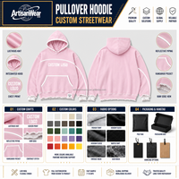 Sweat-shirt à capuche rose personnalisé pour homme avec bordure réfléchissante contrastante et détails effilochés, style streetwear, OEM ODM