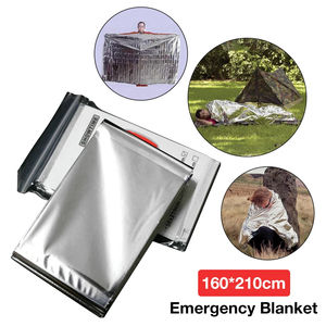 Wholesale Emergent <b>Blanket</b> Mylar Thermal Outdoor <b>Survive</b> First Aid Kit Space Foil Camp Hike Mountaineer Bug Out Bag Heat Retain - Product Image 3