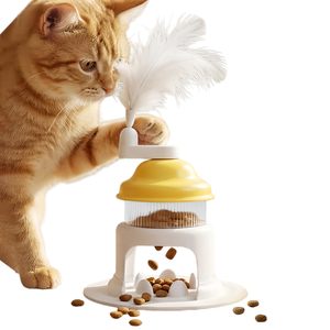 Distributeur de friandises pour chien – mangeoire lente pour animaux de compagnie, jouet pour chat avec bâtonnet pour chiots et chatons, stimulation contre l'ennui, alimentation - Product Image 1