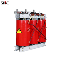 Transformateur de puissance triphasé à alliage amorphe de type sec, monophasé/triphasé, 10 kV et 35 kV vers 220 V, haute tension, refroidissement ONAN