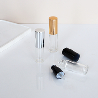Botol Semprot Mini Kosong Transparan Mewah 2ml 3ml 5ml 10ml untuk Sampel Parfum Kaca
