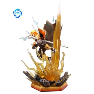 32cm Thunder Agatsuma Zenitsu Anime figura de acción 31cm 12,2 pulgadas <span class=keywords><strong>Manga</strong></span> Demoned Slayers estatua de PVC - Product Image 3