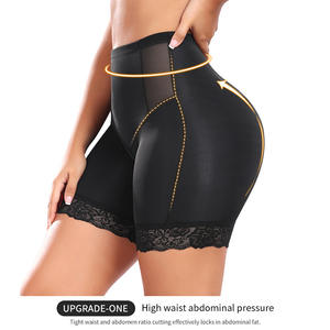 Pantalones cortos con faja <span class=keywords><strong>para</strong></span> el cuerpo <span class=keywords><strong>de</strong></span> cintura alta <span class=keywords><strong>para</strong></span> <span class=keywords><strong>mujer</strong></span>, bragas con Control <span class=keywords><strong>de</strong></span> barriga con levantamiento <span class=keywords><strong>de</strong></span> glúteos <span class=keywords><strong>para</strong></span> vestido, transpirables con encaje decorado - Product Image 3