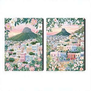 Peinture sur toile, impressions personnalisées de photos de plantes, peinture murale de paysage forestier, décoration intérieure. - Product Image 1