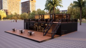 Restaurante de Contenedores Múltiples Conectados, Popular en Europa y América, <span class=keywords><strong>Bar</strong></span> de Contenedores - Product Image 2