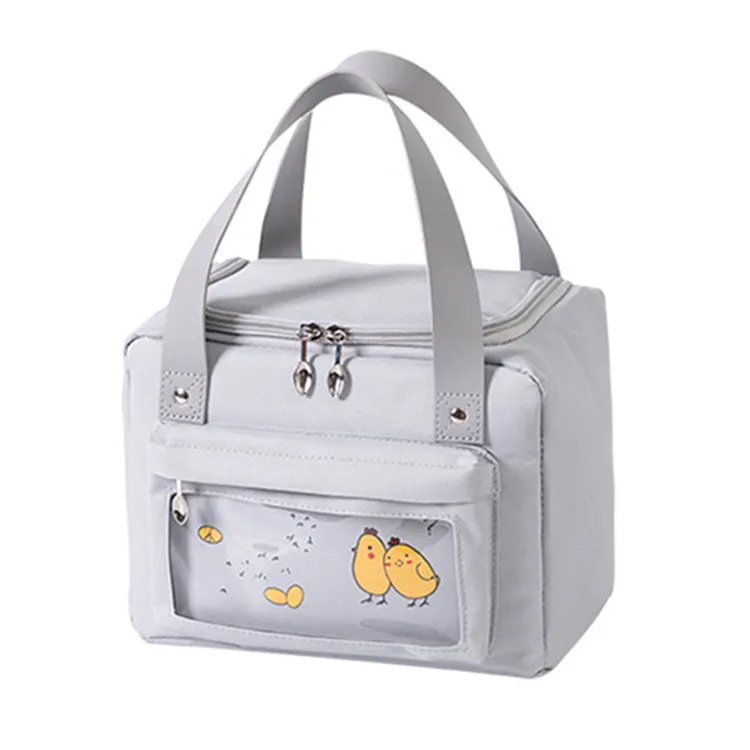 بيع بالجملة حقيبة حمل معزولة على الطراز الياباني الكوري بسعر معقول حقيبة غداء نايلون لطيفة للأطفال والنساء