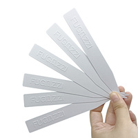 Bandes de test de parfum en papier de coton pur de haute qualité avec logo personnalisé imprimé, en carton duplex et papier journal