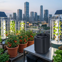 Mélangeur de compost électrique pour extérieur, composteur de cuisine automatique pour déchets organiques, broyeur en acier inoxydable MultiGrind