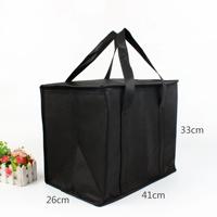 Bolsa Térmica Personalizada de Aluminio para Compras, Almuerzo, Entrega de Alimentos, Picnic, Comestibles, con Cierre, Portátil, Multiusos