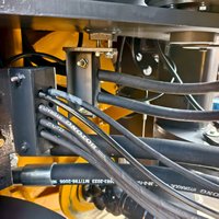 Chargeuse sur pneus d'occasion SDLG LG958L, capacité nominale de 5000 kg, faible consommation de carburant, pour travaux de chargement de minerai, de sable et de gravier