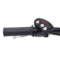 Vélo électrique à pneus gras TXED 26 pouces, cadre en aluminium, chopper, vélo électrique avec moteur 350W, batterie au lithium tubulaire, frein à disque, écran LCD