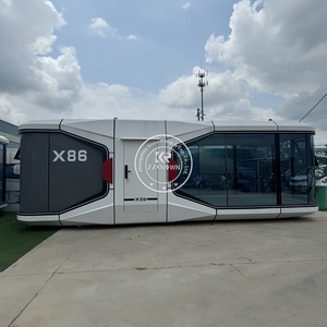 Capsule hôtelière préfabriquée en acier de haute qualité, étanche, mobile, de luxe, pour l'extérieur - Product Image 2