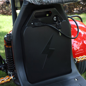 Citycoco Scooter pil Harley Scooter pil 60v 12Ah 12Ah Removable çıkarılabilir lityum pil - Product Image 3