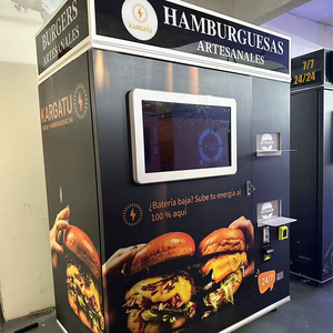 Máquina Expendedora <span class=keywords><strong>de</strong></span> Pizza Automática Profesional, Máquina Expendedora <span class=keywords><strong>de</strong></span> Pizza Caliente Totalmente Automática para Exteriores - Product Image 1