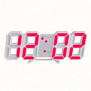 <b>Digital</b> Electronic Alarm <b>Clock</b> Wall Mountable Smart Luminous 3D <b>Digital</b> <b>Clock</b> - Product Image 1