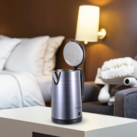 Nouvelle tendance de conception moderne 1.8L 2L Bouilloire électrique de voyage portable sans fil 360 Base rotative Arrêt automatique pour le ménage