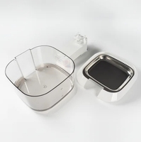Fontaine de boisson intelligente pour animaux de compagnie rechargeable à batterie sans fil automatique de 4,5 L écologique et durable avec style moderne pour chats chiens